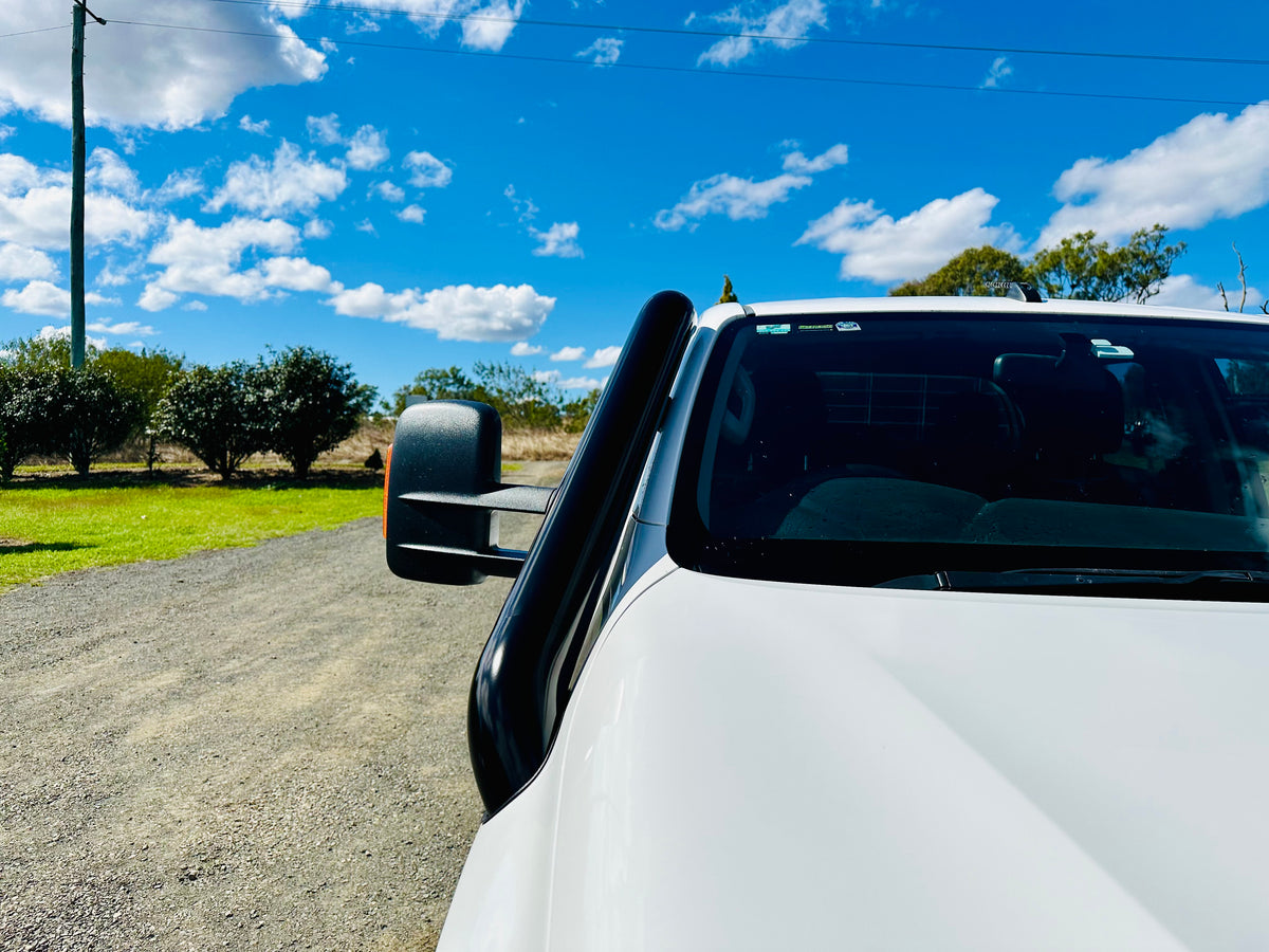 Toyota Hilux N80 - (2015 & Onward) - Short Entry Snorkel - Basic Weld Powder Coated