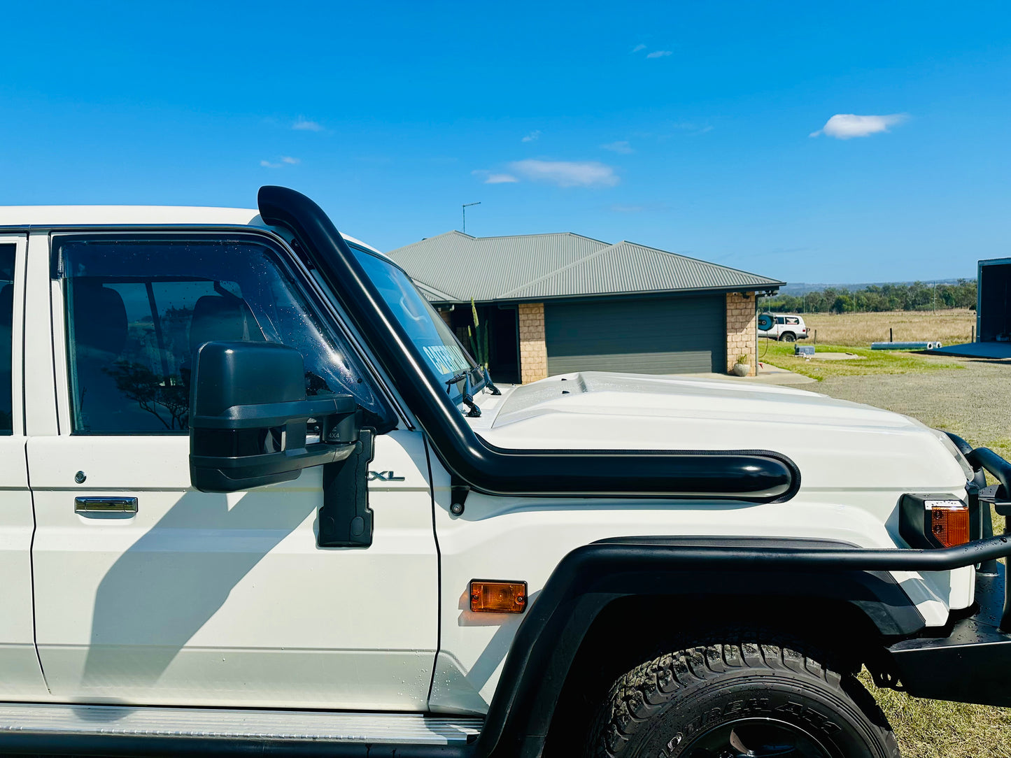 Toyota Landcruiser (2024-current) VDJ 70 Series 4cyl - 4" Snorkel + Panel Airbox Package