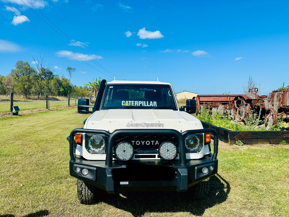 Toyota Landcruiser (2024 - current) - VDJ 70 Series - 4" Snorkel - Seamless Powder Coated