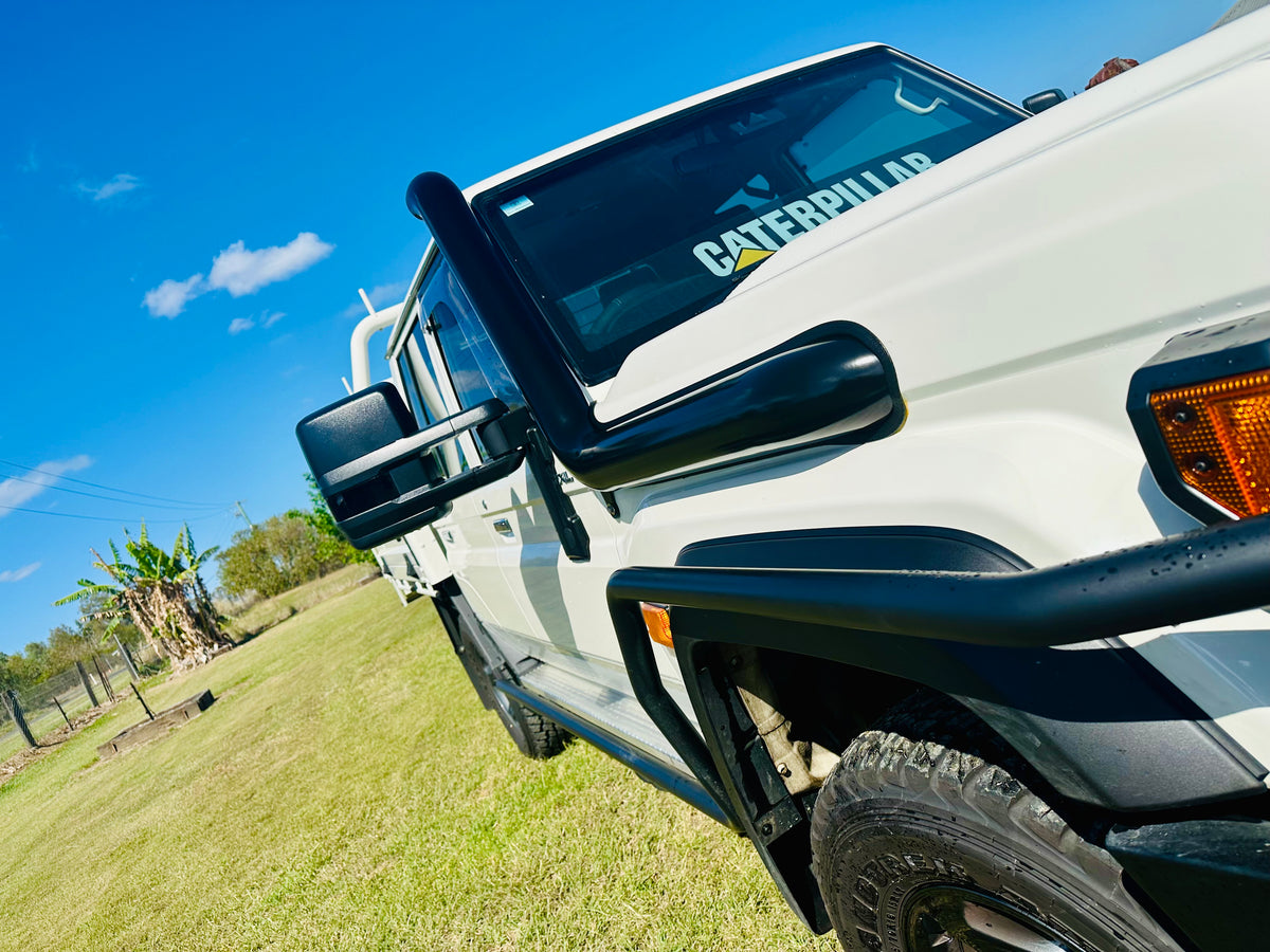 Toyota Landcruiser (2024 - current) - VDJ 70 Series - 4" Snorkel - Seamless Powder Coated