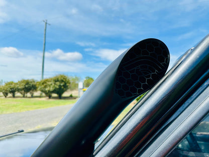 Nissan Patrol GQ - Seamless Powder Coated Bonnet Entry Snorkel & Airbox - Package