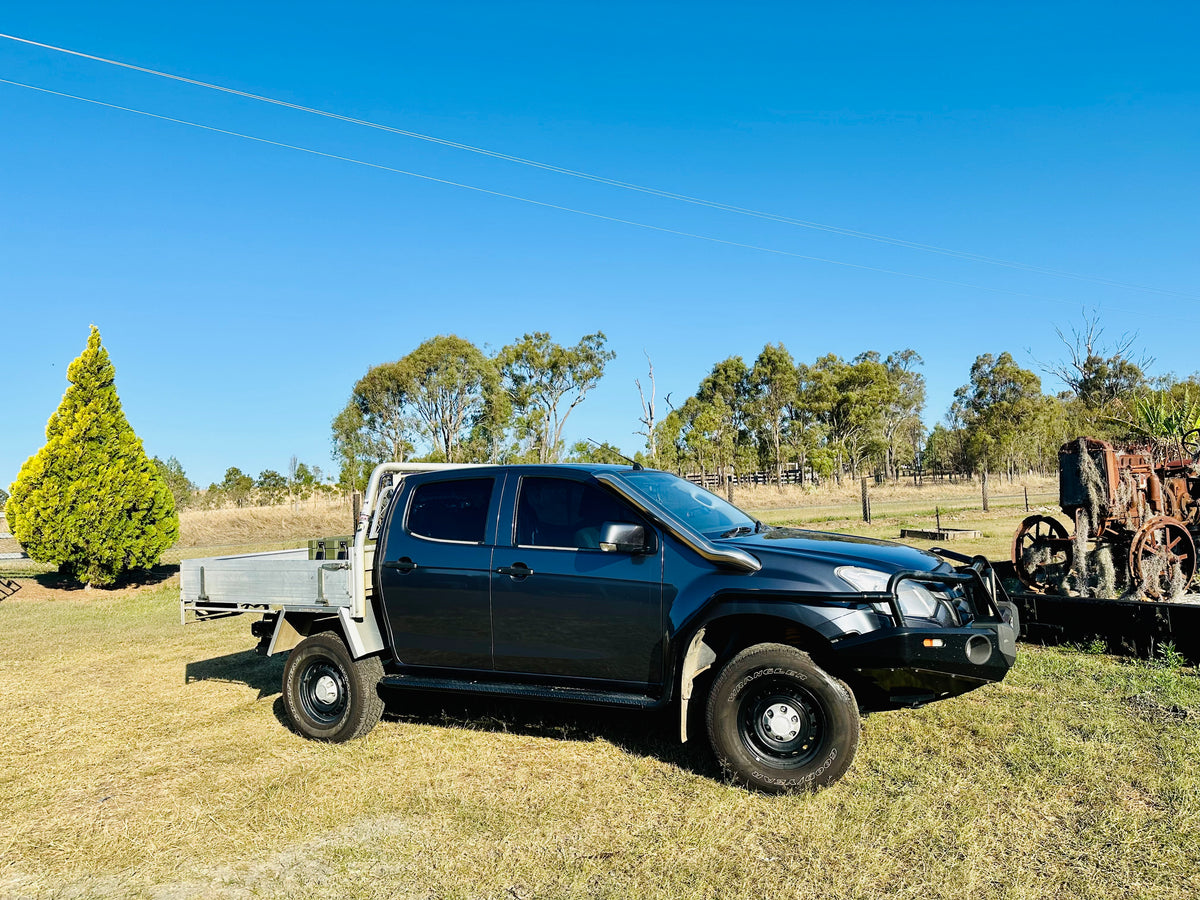 Isuzu Dmax (2012 - 2020) - Mid Entry Snorkel - Seamless Polished