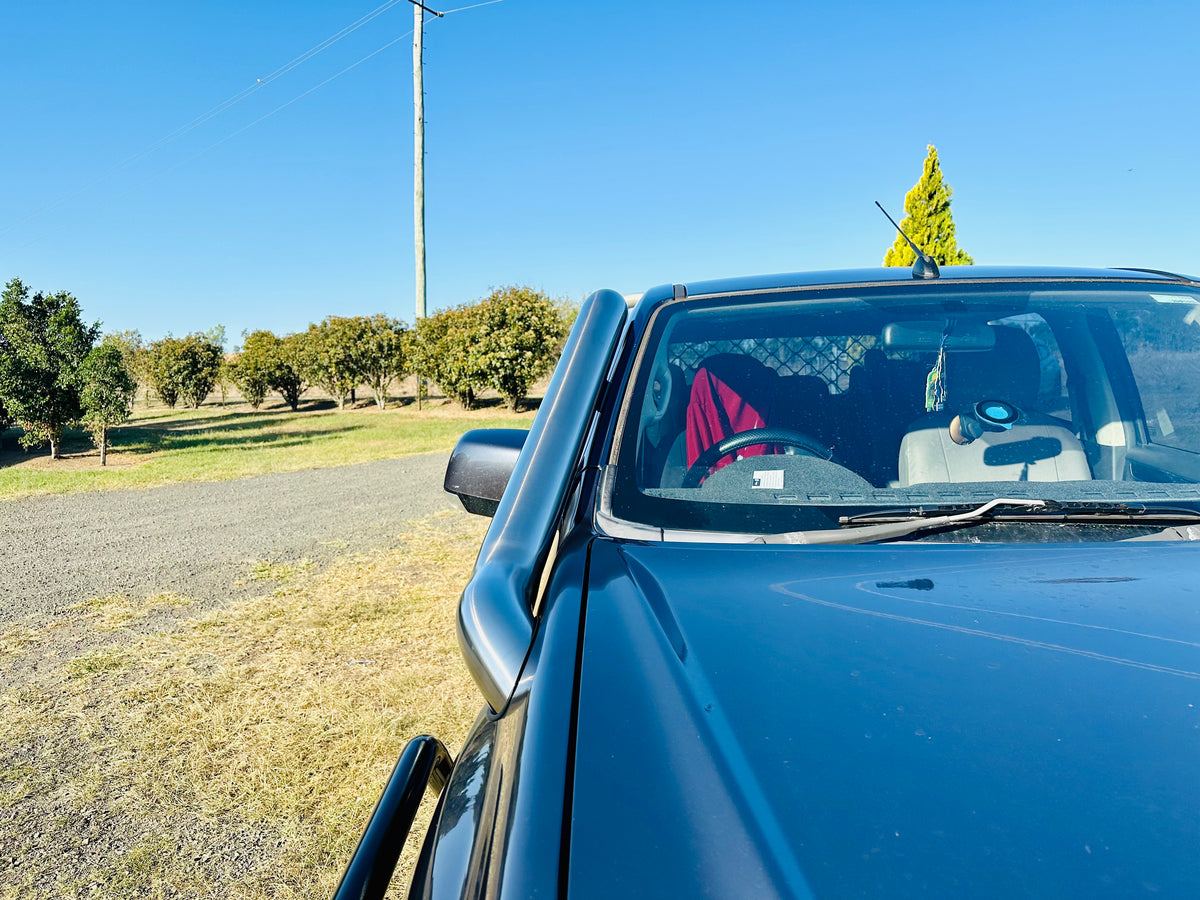 Isuzu Dmax (2012 - 2020) - Mid Entry Snorkel - Seamless Polished