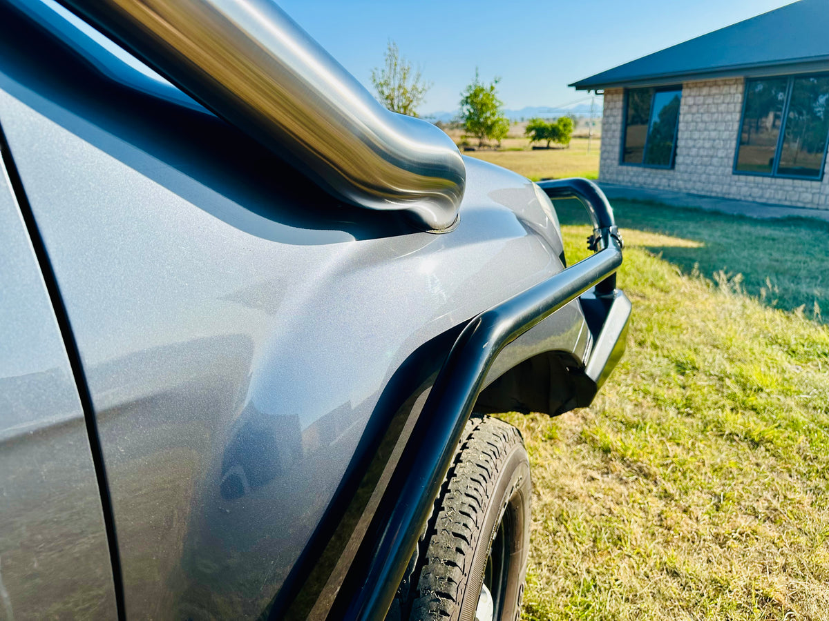 Isuzu Dmax (2012 - 2020) - Mid Entry Snorkel - Seamless Polished