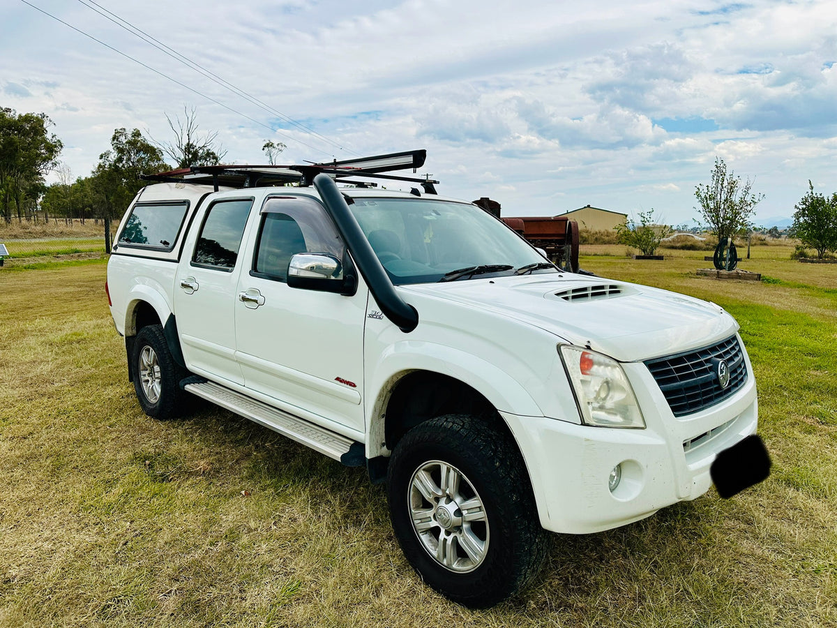 Isuzu Dmax (2008 - 2011) - Short Entry Snorkel - Basic Weld Powder Coated