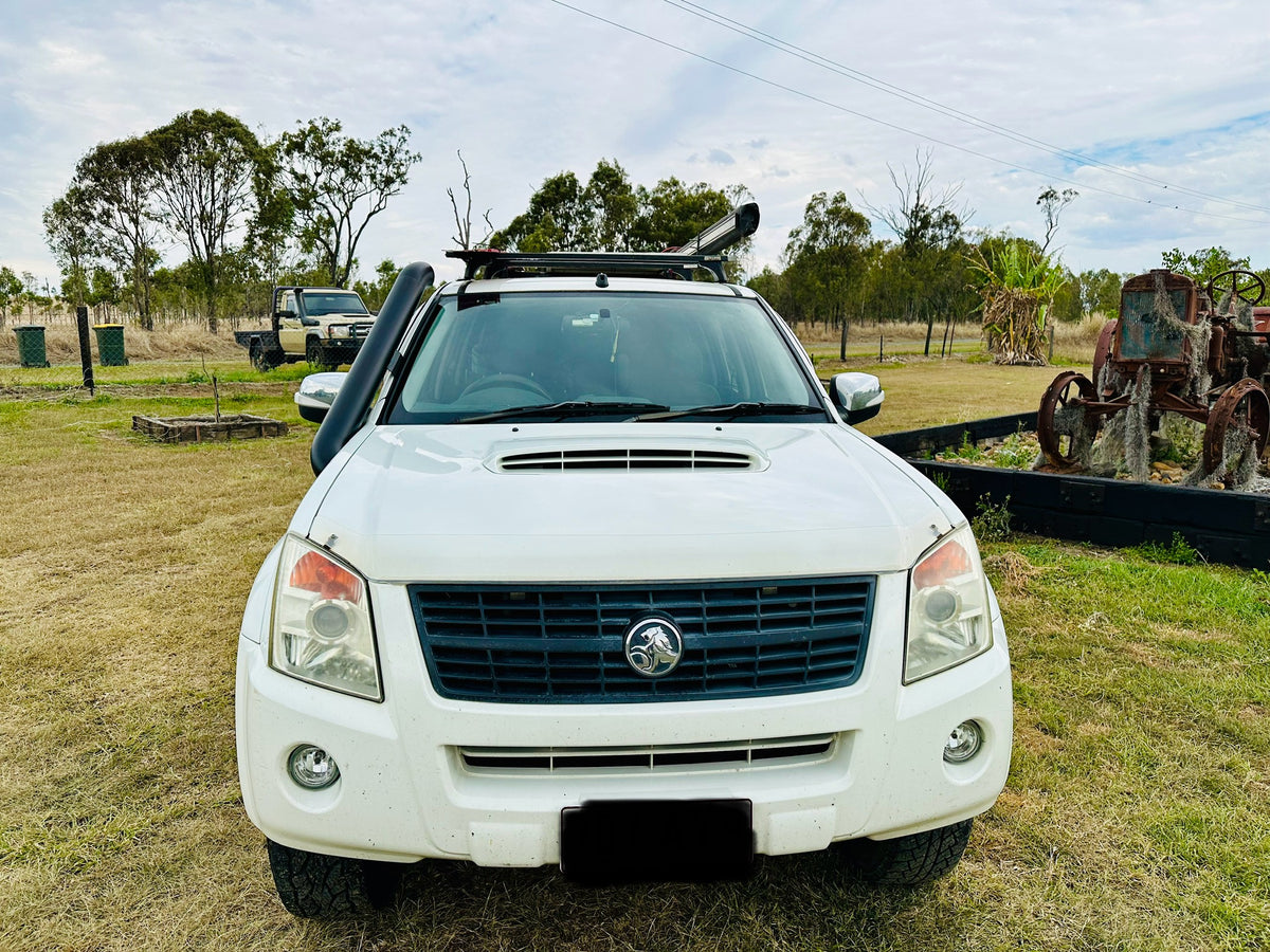 Isuzu Dmax (2008 - 2011) - Short Entry Snorkel - Basic Weld Powder Coated