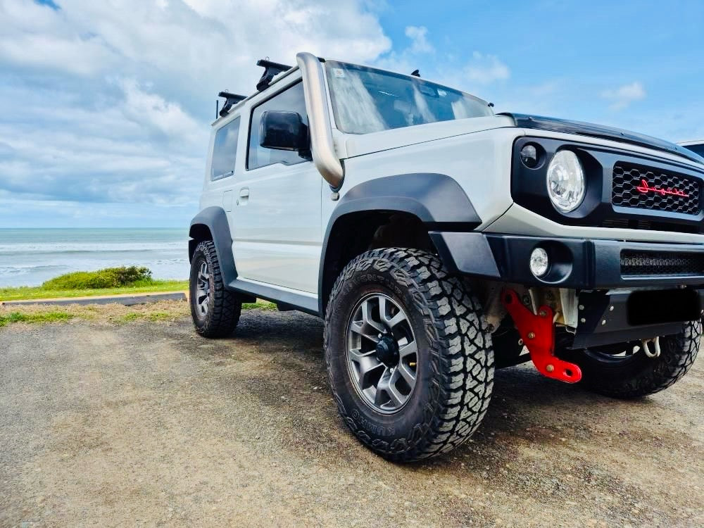 Suzuki Jimny - (2019 - Present) DUAL Snorkels - Basic Weld Polished