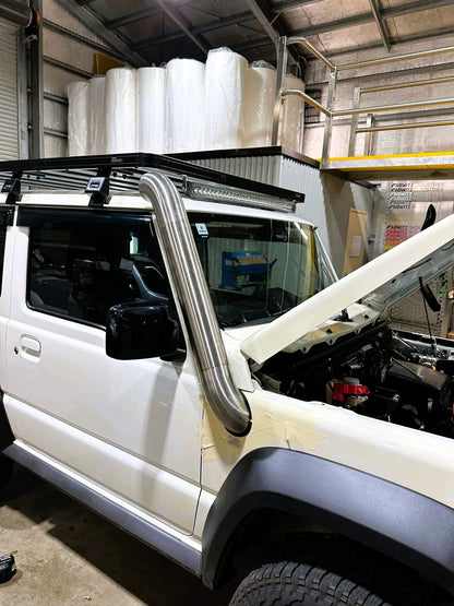 Suzuki Jimny - (2019 - Present) DUAL Snorkels - Seamless Powder Coated