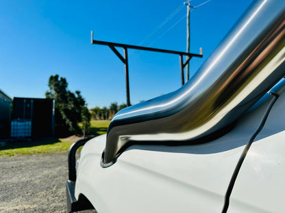 Toyota Hilux N60 - LN167/KZN165 - (1997 - 2004) - DIESEL P/Side Snorkel - Seamless Polished