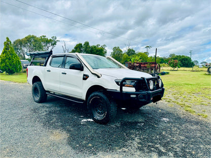 Ford PX Ranger (3.2lt) - Mid Entry DUAL Snorkels - Basic Weld Polished