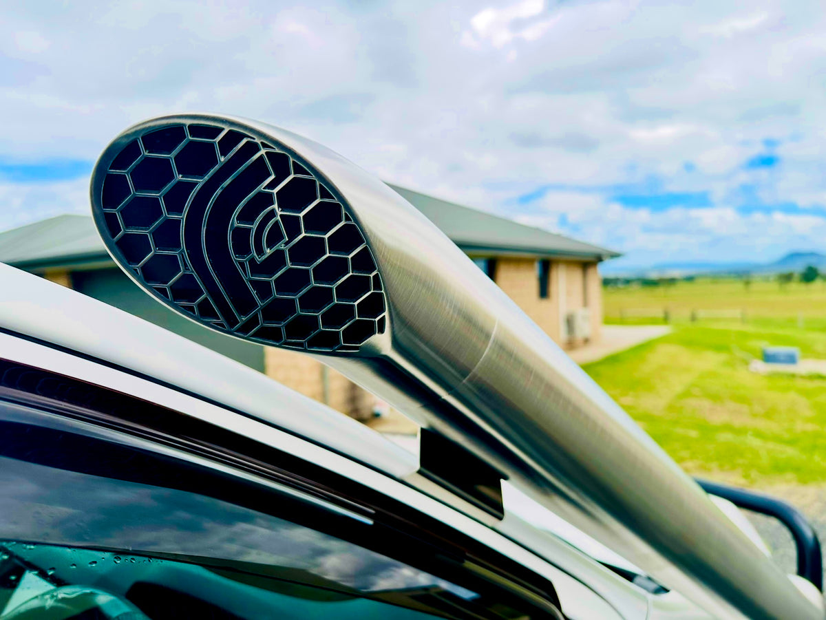 Ford PX Ranger (BI-Turbo WildTrak) - Mid Entry Snorkel - Basic Weld Polished