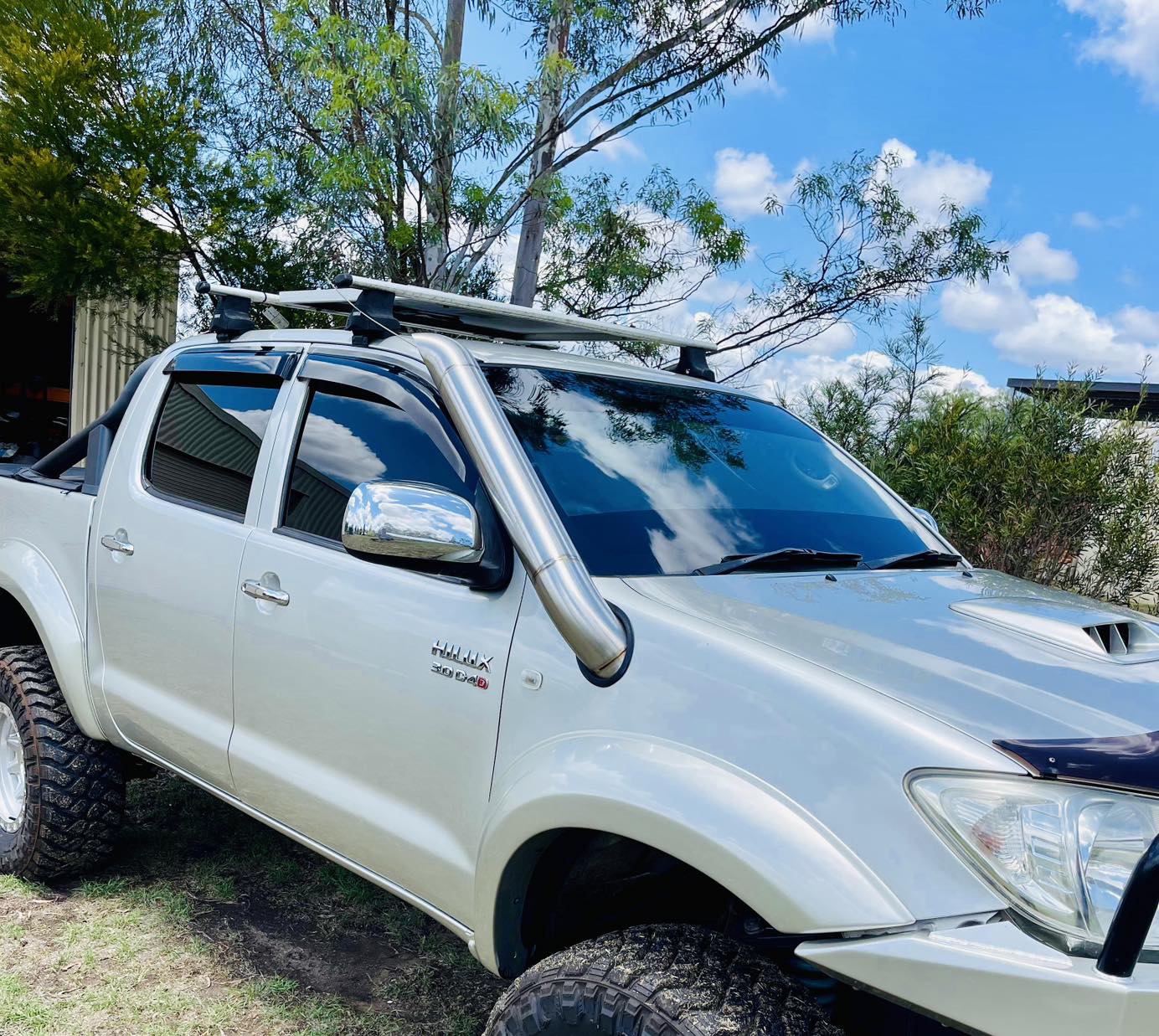 ENTRY LEVEL Toyota Hilux N70 (2005-2014) - Short Entry Snorkel