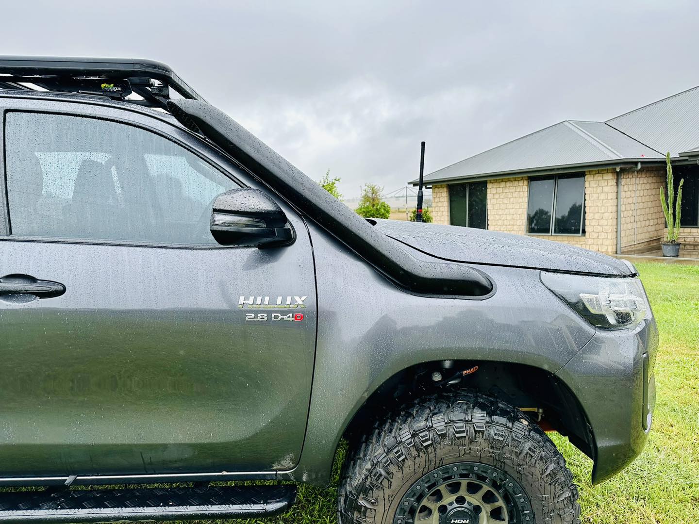 Toyota Hilux N80 (2015-Present) 4" Cover up Snorkel