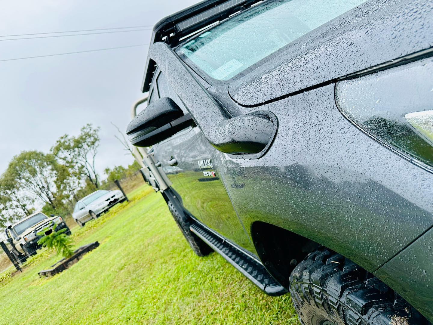 Toyota Hilux N80 (2015-Present) 4" Cover up Snorkel