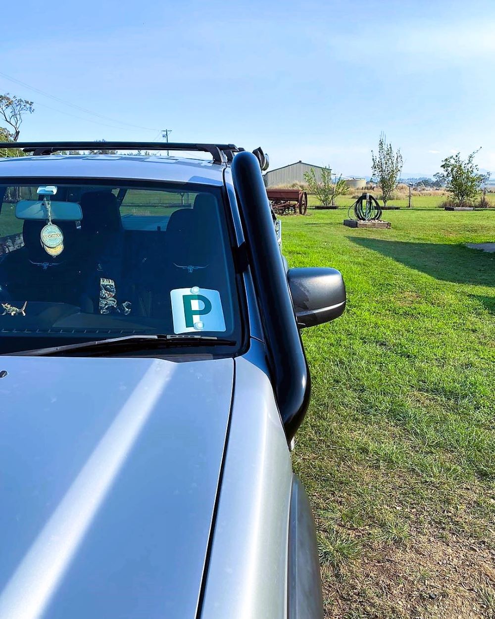 Ford Ranger PK (2008 - 2011) - Short Entry Snorkel - Basic Weld Powder Coated