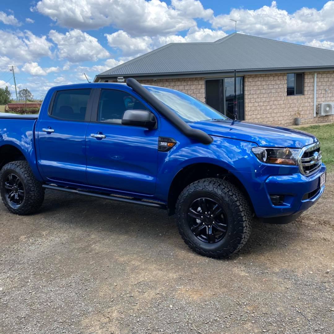 Ford PX Ranger (BI-Turbo WildTrak) - Mid Entry Snorkel - Seamless Powder Coated