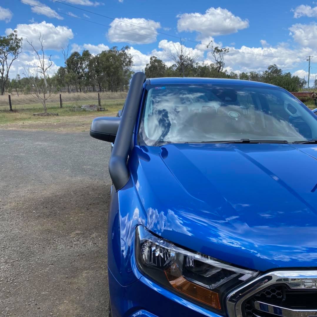 Ford PX Ranger (BI-Turbo WildTrak) - Mid Entry Snorkel - Seamless Powder Coated