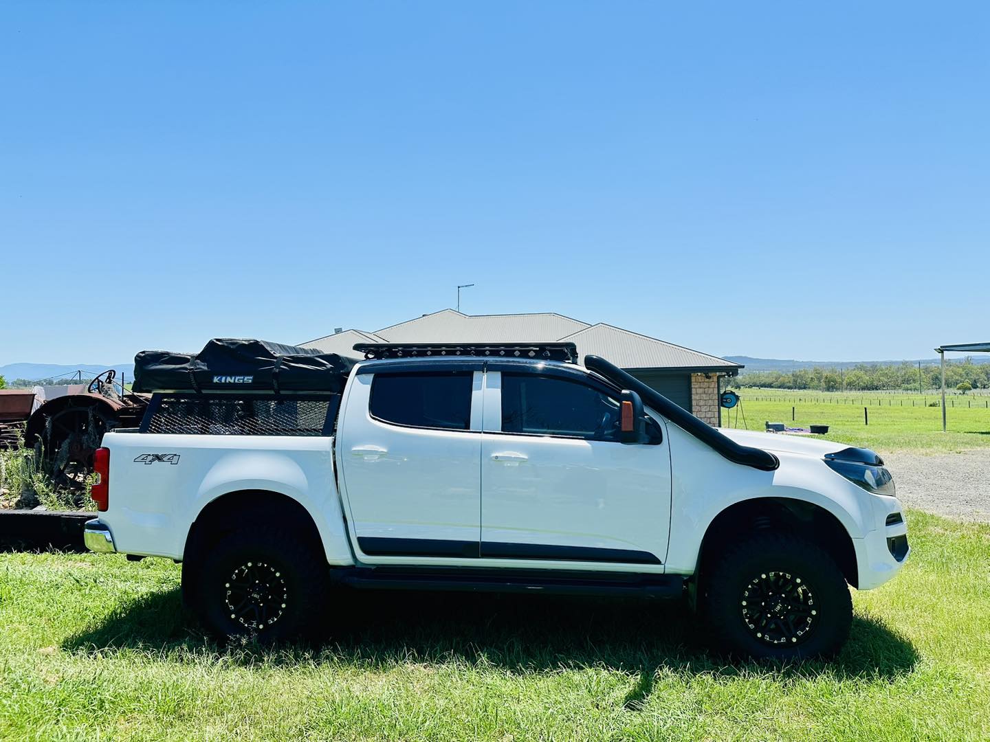 Holden Colorado RG 4" Mid Entry Snorkel