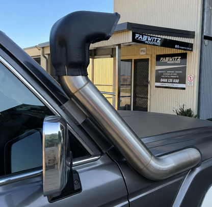 Toyota Landcruiser 60 Series 4" Recessed/Cover Up Snorkel with Ram Head