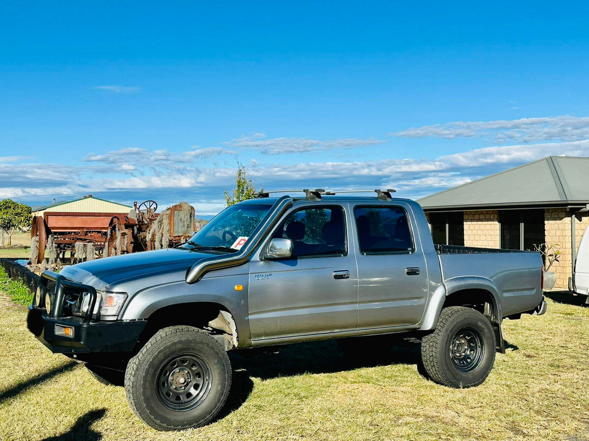 Toyota Hilux N60 - LN167/KZN165 - (1997 - 2004) - DIESEL P/Side Snorkel - Seamless Polished