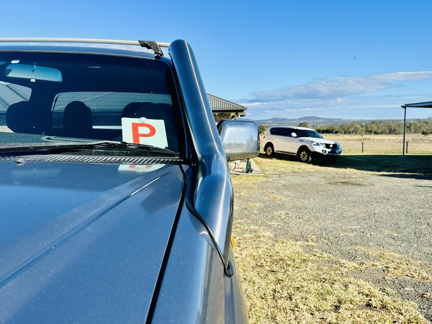 Toyota Hilux N60 - LN167/KZN165 - (1997 - 2004) - DIESEL P/Side Snorkel - Seamless Polished