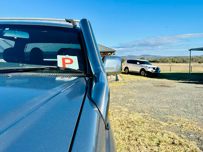 Toyota Hilux N60 - LN167/KZN165 - (1997 - 2004) - DIESEL P/Side Snorkel - Seamless Polished