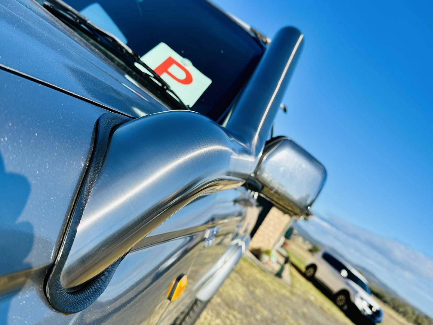 Toyota Hilux N60 - LN167/KZN165 - (1997 - 2004) - DIESEL P/Side Snorkel - Seamless Polished