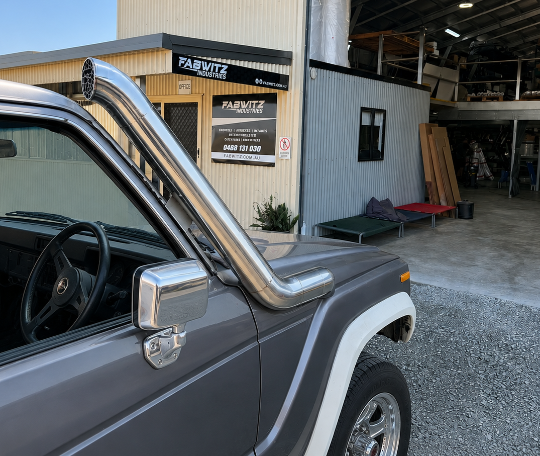Toyota Landcruiser 60 Series 4" Recessed/Cover Up Snorkel