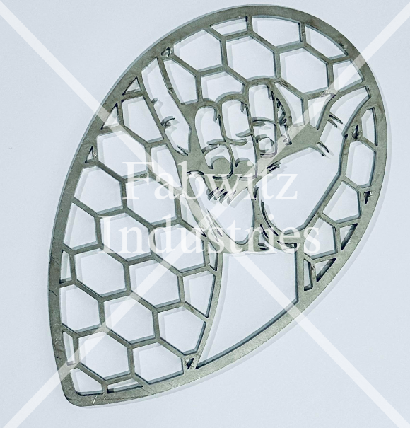 4" Low Cut End Cap - Welded in option for snorkel orders - Not Sold Separately