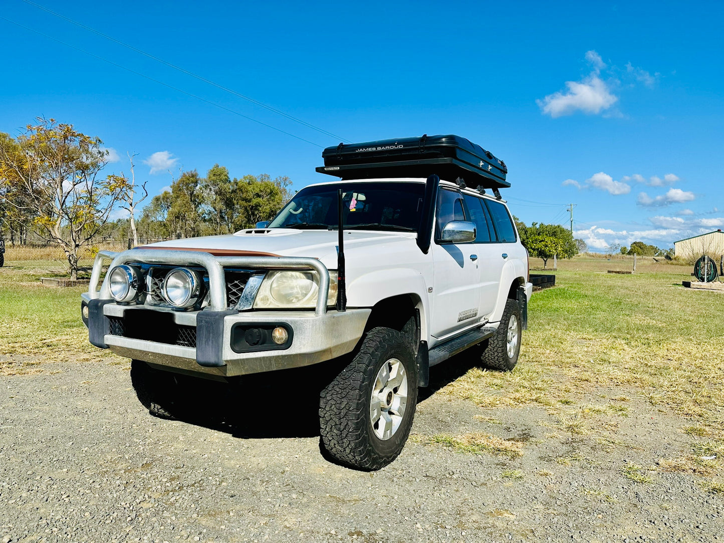 Nissan Patrol GU (ZD30/TD42) 4" Short Entry Snorkel