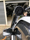 Nissan Navara D22 - Standard Entry DUAL Snorkels - Basic Weld Powder Coated