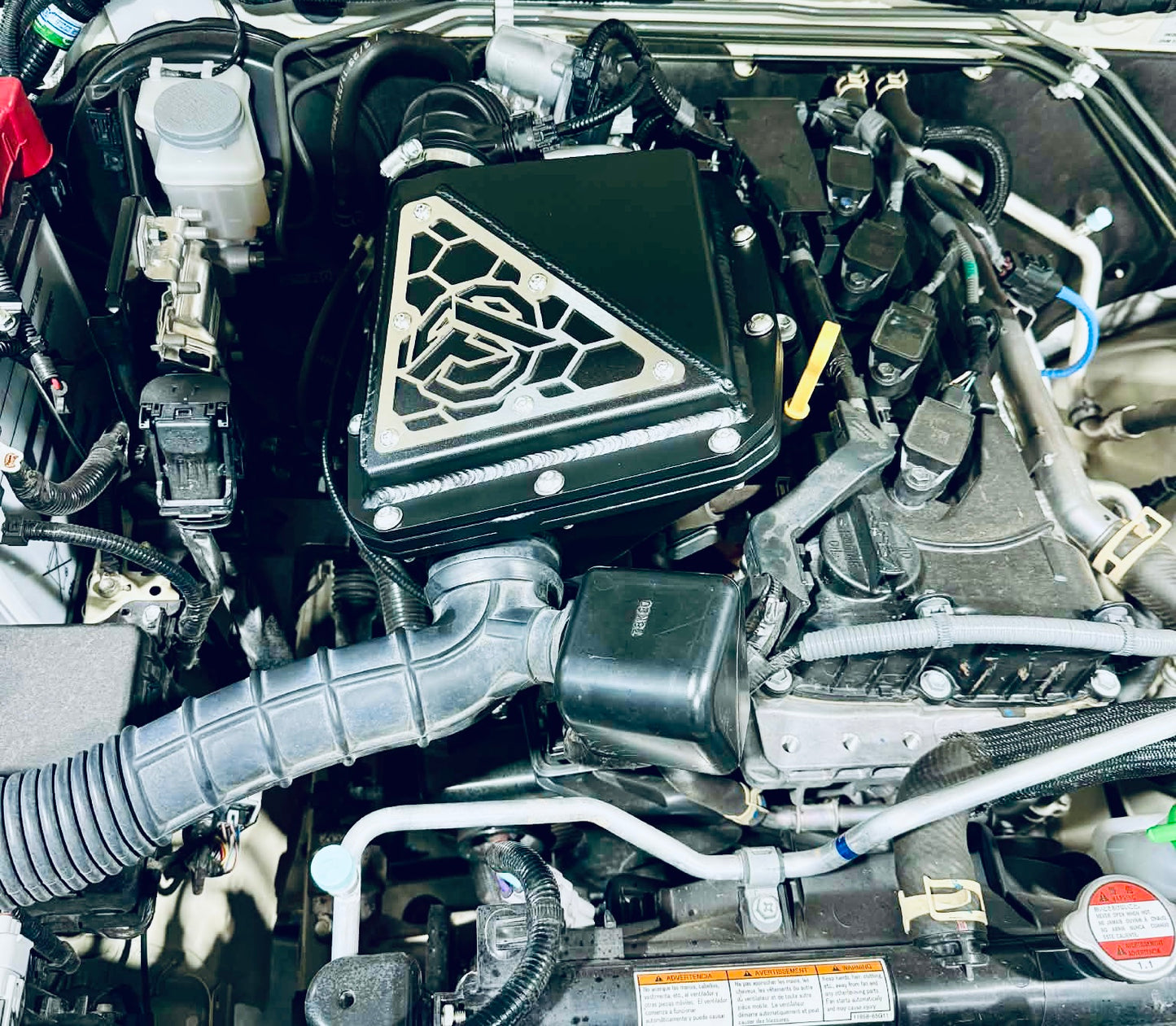 Suzuki Jimny (2019-Present) 4" Short Entry Snorkel & Panel Airbox Package