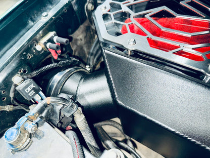 Toyota Landcruiser 100/105 Series - Rounded Guard Entry Snorkel & Clear Top Airbox Package