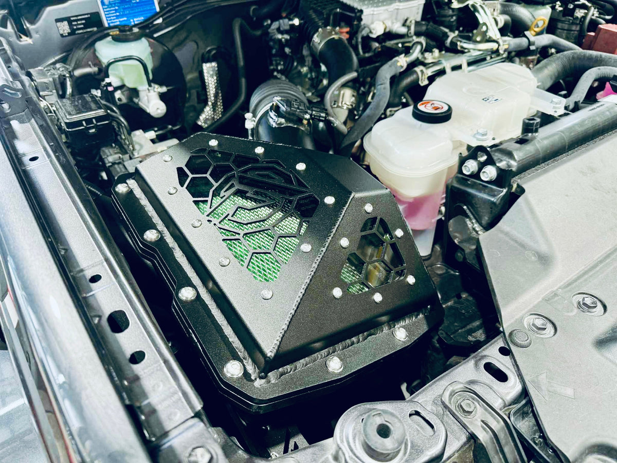 Toyota Landcruiser (2024+) VDJ 70 Series 4Cyl - Panel Airbox 4" inlet 4" outlet
