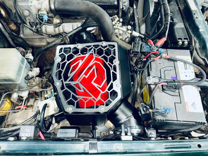 Toyota Landcruiser 100/105 Series - Rounded Guard Entry Snorkel & Clear Top Airbox Package