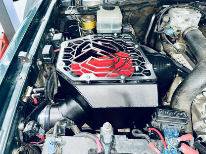 Toyota Landcruiser 100/105 Series - Rounded Guard Entry Snorkel & Clear Top Airbox Package