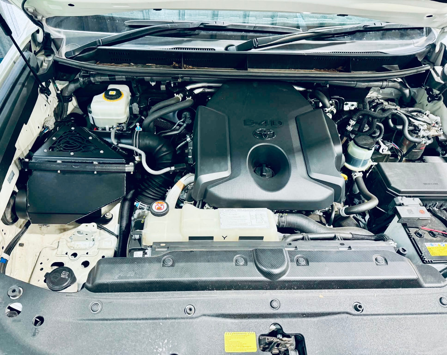 Toyota Landcruiser Prado 150 Series (1GD Engine*) 4" Mid Entry Snorkel & Panel Airbox Package