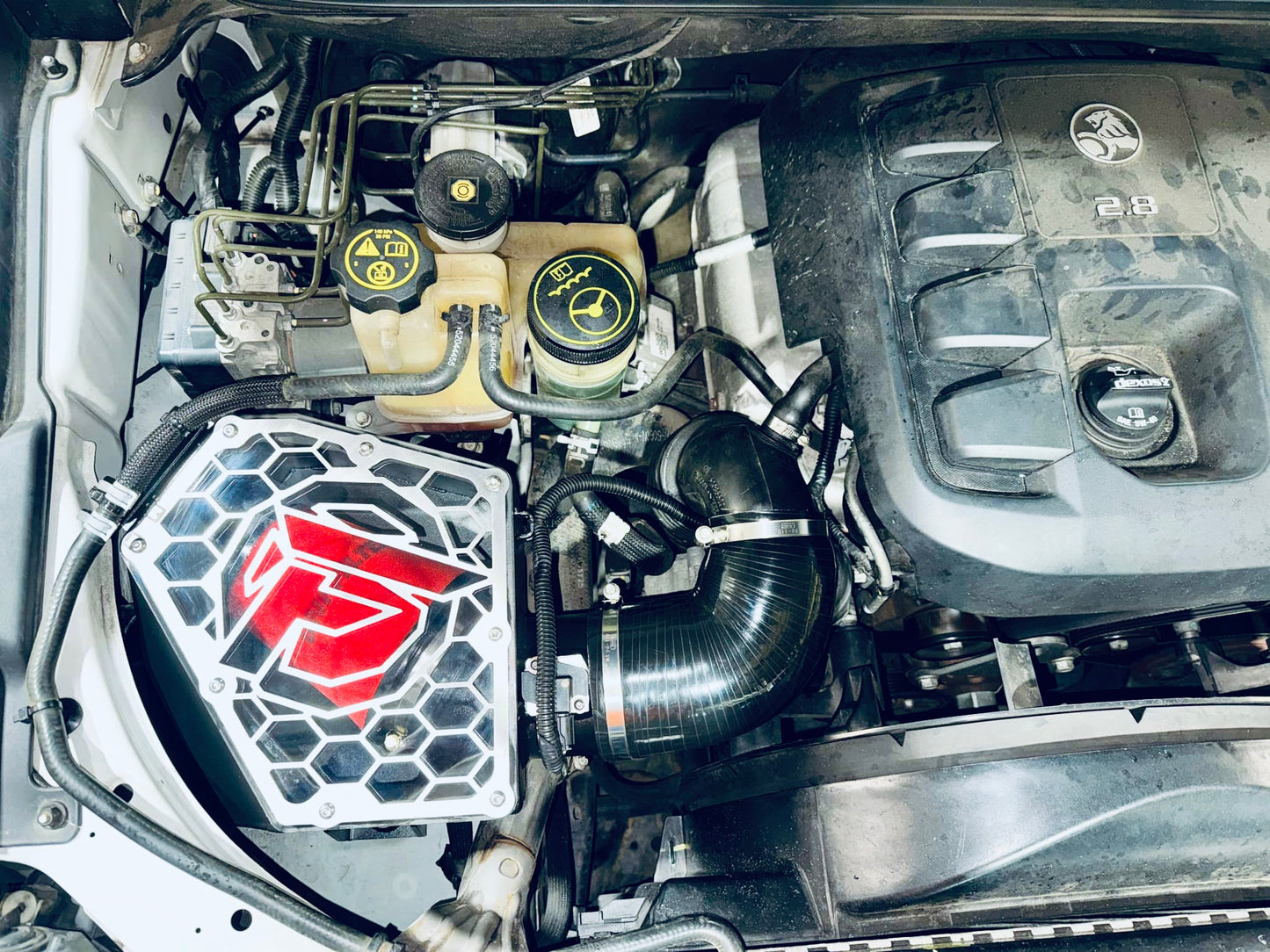 Holden Colorado RG - Short Entry Snorkel & Clear Top Airbox Package