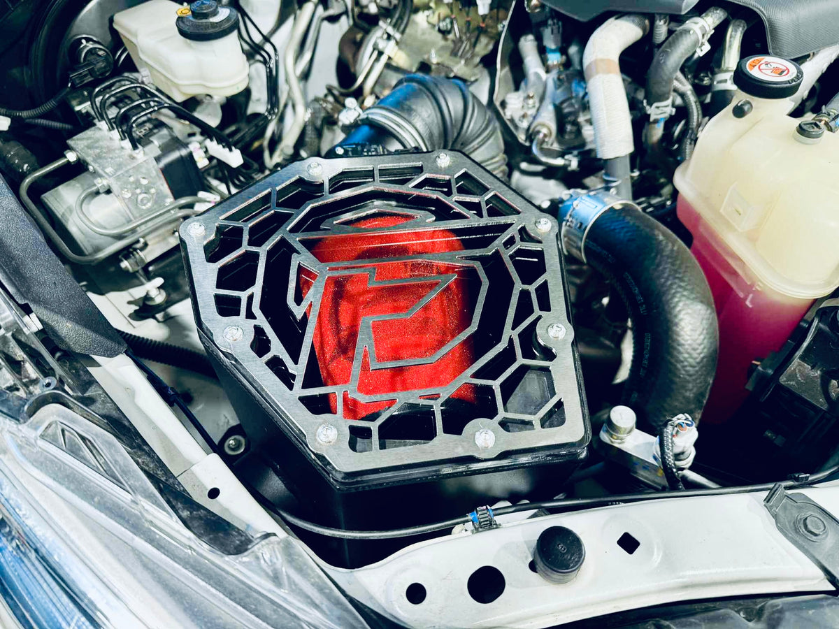 Toyota Hilux N80 (2015 & Onward) - 4" Short Entry Snorkel & Clear Top Airbox Package