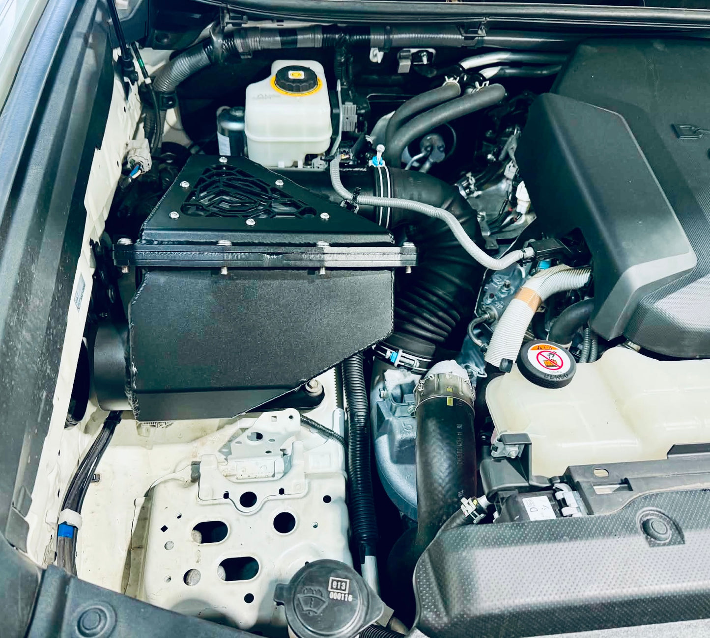 Toyota Landcruiser Prado 150 Series (1GD Engine*) 4" Mid Entry Snorkel & Panel Airbox Package