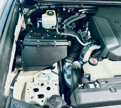 Toyota Landcruiser Prado 150 Series (1GD Engine*) 4" Mid Entry Snorkel & Panel Airbox Package