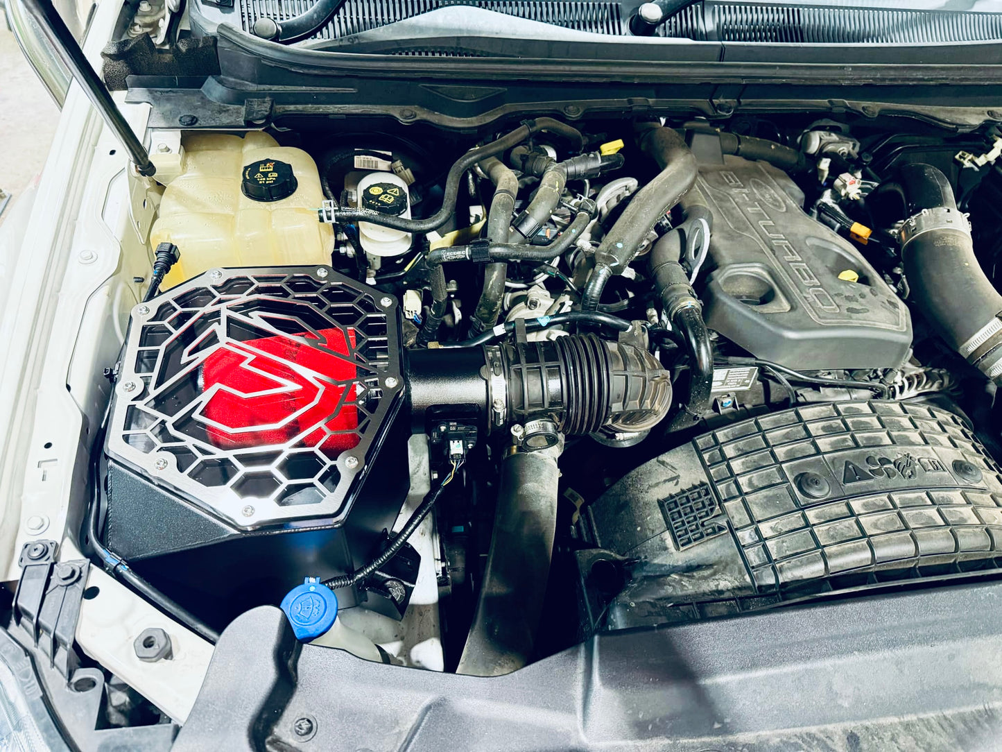 Ford PX Ranger (Bi-Turbo WildTrak) - Short Entry Snorkel & Clear Top Airbox Package