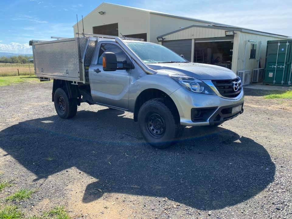 Mazda BT50 (2012 - 2020) - Mid Entry Snorkel - Seamless Polished