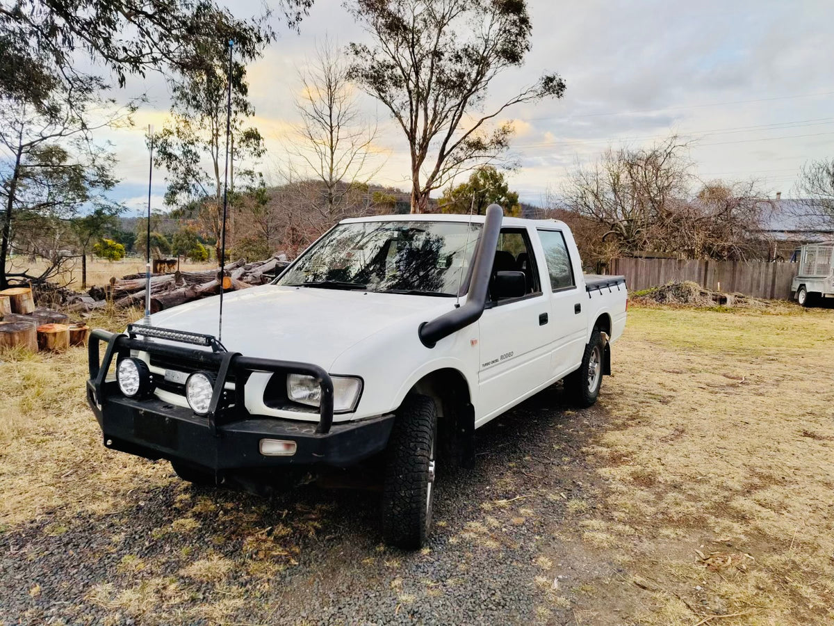 Holden Rodeo TF Snorkel - Basic Weld Powder Coated