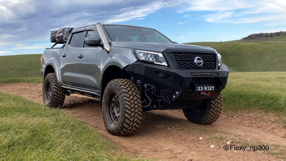 Nissan Navara (D23) NP300 - ENTRY LEVEL - Short Entry Snorkel - Basic Weld RAW