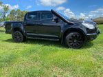 Holden Colorado RG - Mid Entry Snorkel - Seamless Powder Coated