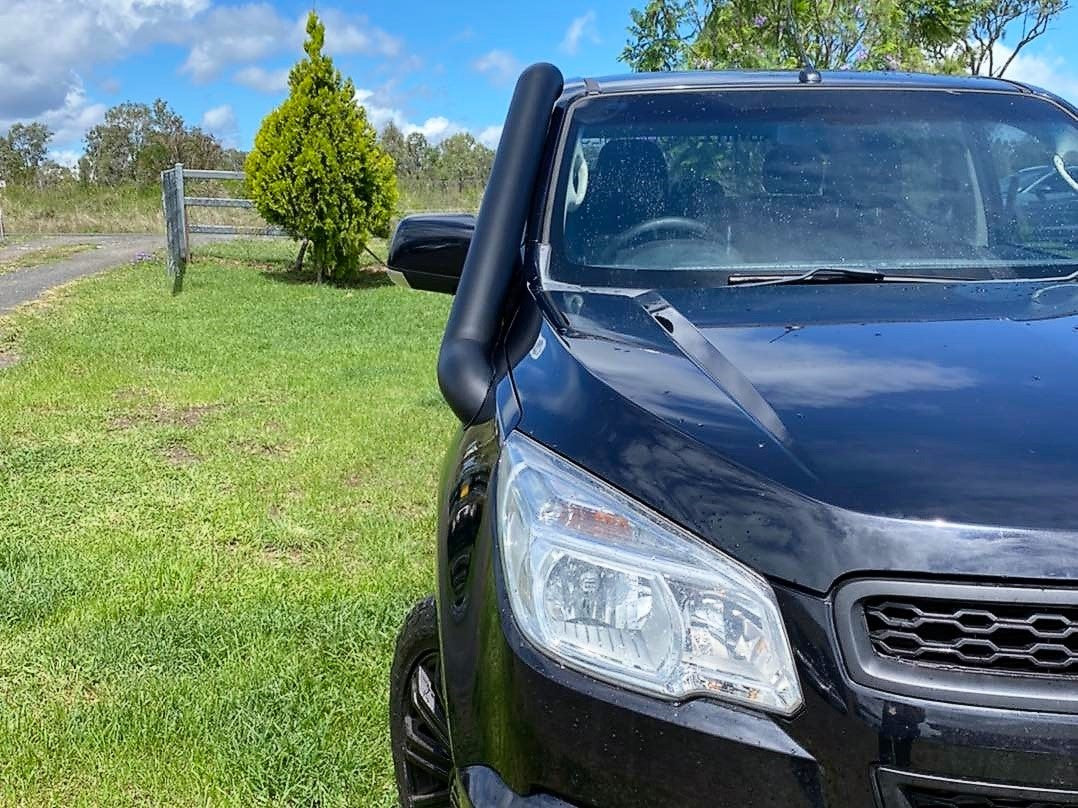 Holden Colorado RG - Mid Entry Snorkel - Seamless Powder Coated