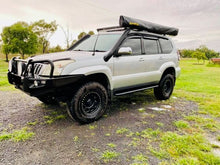 Toyota Prado - 120 Series DUALS - Short Entry Snorkels - Basic Weld Powder Coated
