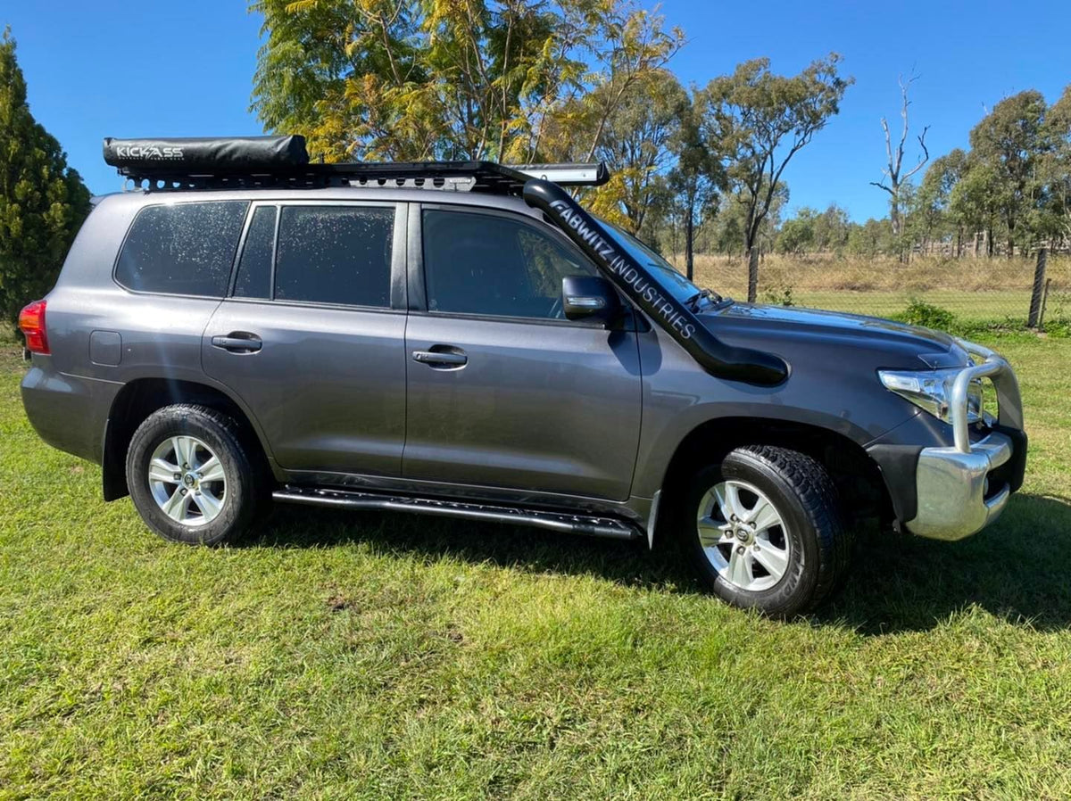 Toyota Landcruiser - 200 Series - 5" Mid Entry Snorkel - Seamless Powder Coated