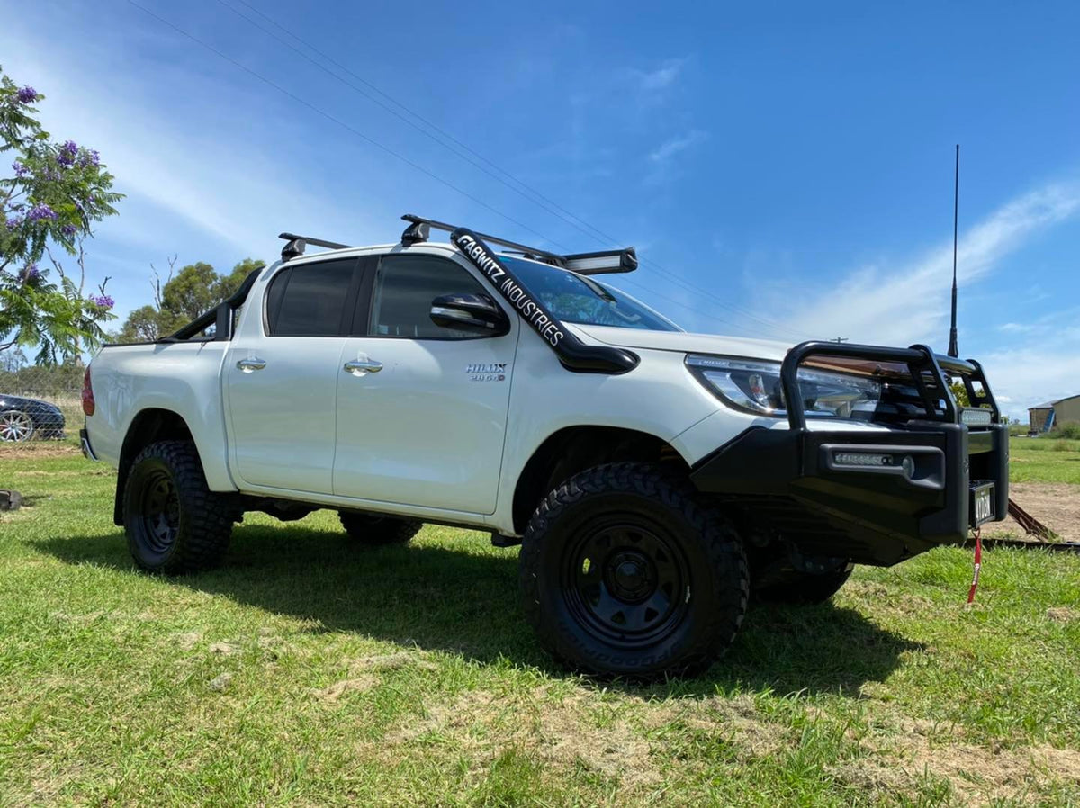 Toyota Hilux N80 - (2015 & Onward) - Cover up Snorkel - Seamless Powder Coated